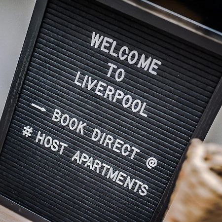 Host Apartments - Contemporary 3 Bed Apt With Balcony - Perfect For Long Stays Liverpool Exterior foto